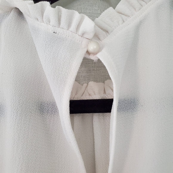 Large Forever 21 High Neck Blouse - Picture 6 of 6